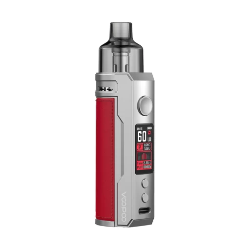 купить voopoo drag s Silver_Red